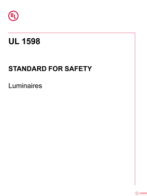 UL 1598 PDF UL 1598 PDF